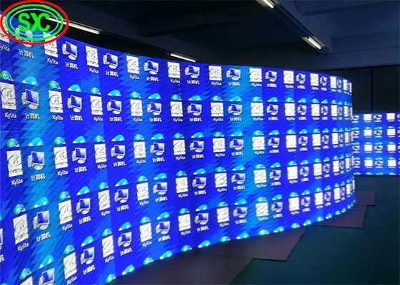 Сцена аренды Сплавленный алюминиевый фон LED Billboard аренды HD гибкий большой светодиодный экран