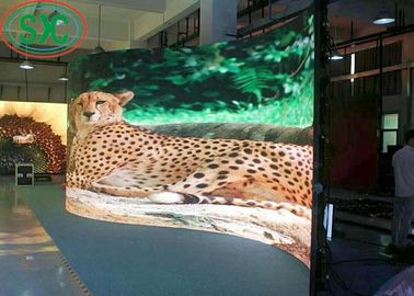 Высокая яркость полноцветный спортивный светодиодный изогнутый экран, стадион большой экран 1R1G1B