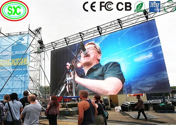 P4 Ultra Slim Outdoor LED Rental Screen, высокоразрешительный светодиодный дисплей SMD2727