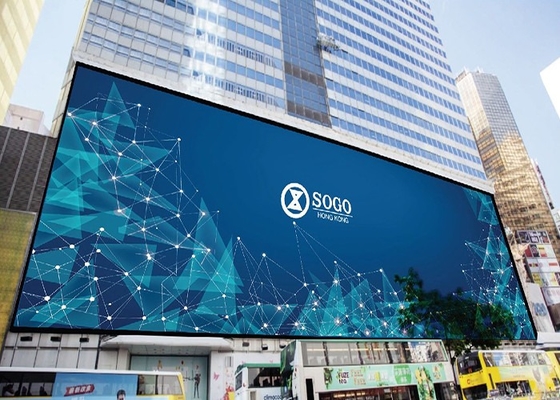 Наружный стадион Led Display крик Реклама P10 полный цвет 960 * 960 мм рекламные щиты
