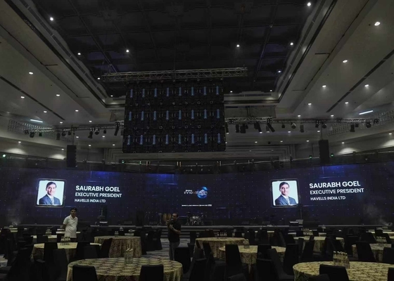 HD Rental Flexible Flicker Free P10 LED Display Box 1/4 Режим сканирования IP67