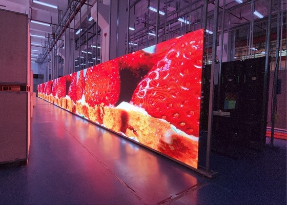 Наружная аренда Сливочный алюминиевый RGB светодиодный дисплей P3.91 водонепроницаемый многоэкранный гибкий HD SMD DC5V