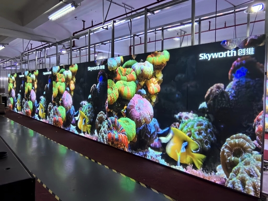 Аренда P6 SMD Фиксированный RGB LED дисплей Рекламный экран водонепроницаемый HD Рабочее напряжение DC5V