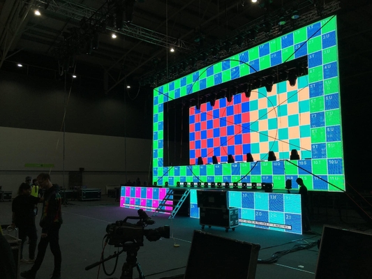 500x500mm Indoor Outdoor Giant Stage Background Led Video Wall P2.6 P2.9 P3.91 P4.81 Seamless Splicing Rental LED Display Screen