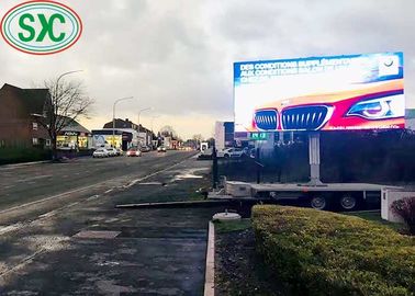 Водостойкий наружный P6 грузовик установленный светодиодный дисплей полный цвет 7500 нит