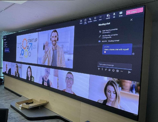 Pixel Pitch 2mm LED Video Wall HD P2 Внутренний светодиодный экран 640x640mm Дисплейная панель из алюминия