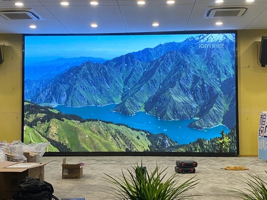 Алюминиевый рентген HD экран полный цветный светодиодный дисплей высокое разрешение P3.91 HD