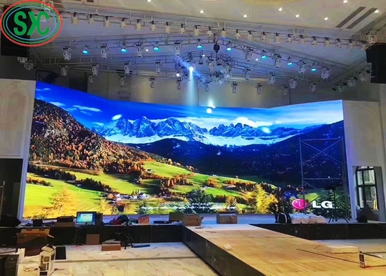 2500 нт Яркость Высокое разрешение P3 SMD Внутренний RGB полноцветный светодиодный видеодисплей
