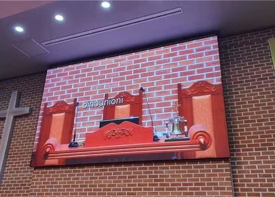 Аренда наружного цветного светодиодного дисплея P8mm HD IP65 Фиксированная установка