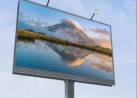 Хорошая цена Аренда наружных светодиодных экранов, модульных экранов Яркость 5000 нит 62 500 плотность точек онлайн