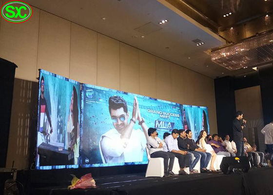 Обслуживание фронта стены дисплея СИД полного цвета рекламы П4 крытое с магнитом