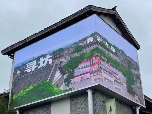 На открытом воздухе стена панели экрана видео-дисплея модуля дисплея СИД полного цвета П4 для рекламировать