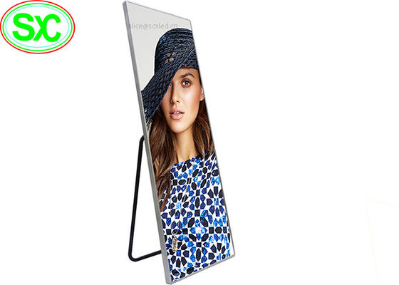 Портативный крытый дисплей СИД полного цвета, дисплей средств массовой информации плаката СИД цифров приведенный П3