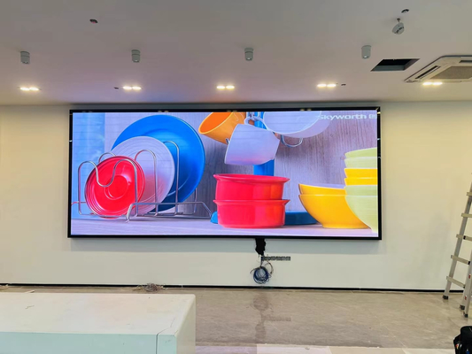 COB P1.25 LED Видео Стенный Внутренний LED Дисплейный Экран 270420 точек/М2 492x492 мм