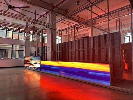 P2.5 SMD Full Color LED Curtain Wall Display, LED Stage Curtain Screen с высоким разрешением
