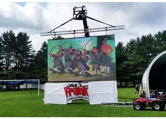 Epistar Chip Video Wall Outdoor Full Color LED Die-Casting Aluminum Iron/Steel Housing (Всецветные светодиоды с литейным литьем из алюминия, железа и стали)