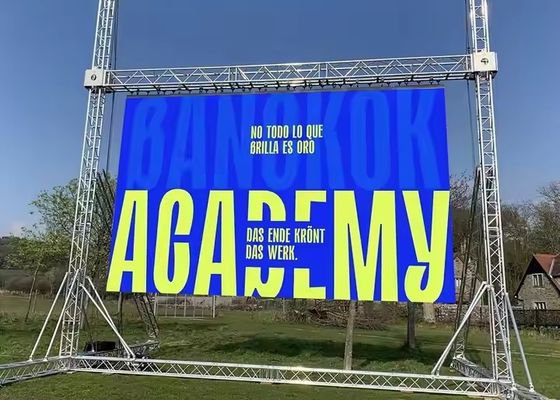 Супер водонепроницаемый DIP346 Внешний полноцветный светодиодный алюминиевый экран