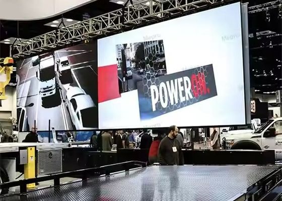 Хорошая цена Внутренний полноцветный SMD2121P4 Сплавленный алюминиевый шкаф с экранами с 3 годами онлайн