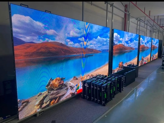 Внутренний высокояркий экран P6 LED, коммерческий полноцветный светодиодный дисплей