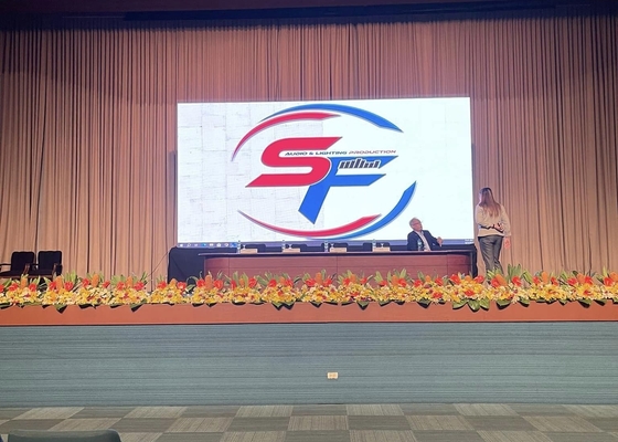 Smd2121 Внутренний полноцветный светодиодный дисплей Слитый алюминиевый экран для сцены с яркостью 2500 нит