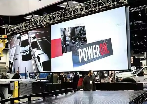 HD Indoor Full Color LED Display Die-Cast Aluminum Screen 2500 CD/Sqm с углом просмотра