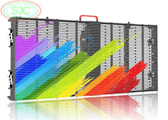 П3.91-7.82 Прозрачный светодиодный экран 500x1000 мм 5000cd/m2