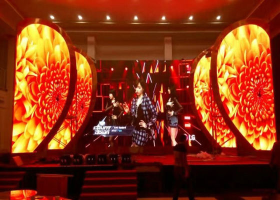 Полноцветный светодиодный видеоэкран P3 для помещений, шаг пикселя 3 мм, яркость 1000 нит, экран для сцены