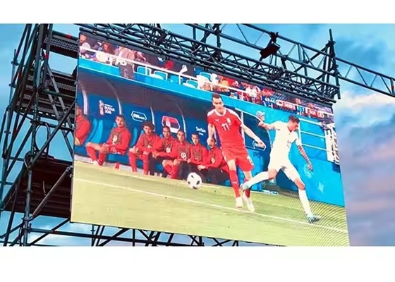 HD Rental Die-Cast Aluminum Cabinet Module P10 LED Billboard Display Высокая яркость