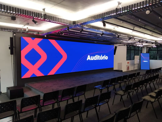 P4 Внутренний полноцветный водонепроницаемый светодиодный дисплей из алюминиевого экрана