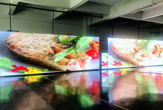 Фабрика горячая продажа Внутренний P2.5 Фиксированная реклама LED дисплей Экран Hd Внутренний высокий показатель обновления Большое видео Стенный LED дисплей