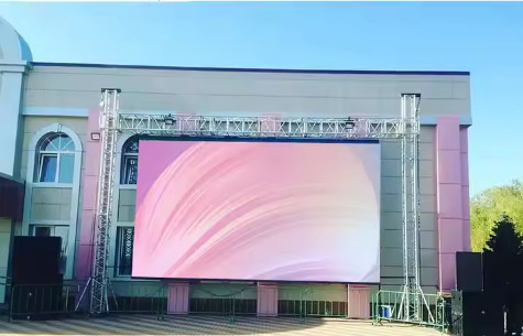 Наружный водонепроницаемый экран высокой четкости P6 LED, 8000 компакт-дисков на квадратный метр
