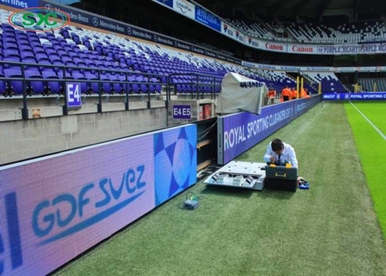 P10 Stadium Perimeter Full Color LED Display 3000Hz 1R1G1B 320x160mm