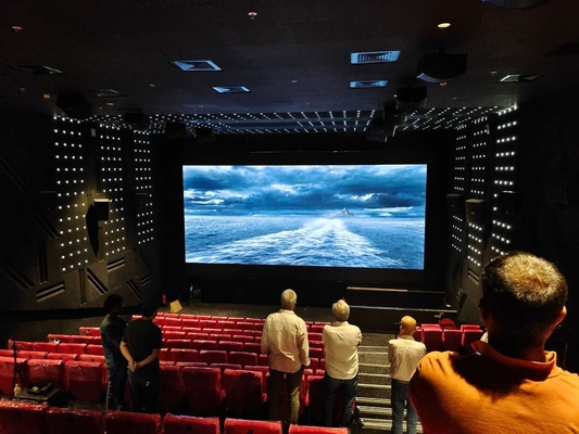 Внутренний полноцветный светодиодный дисплей P4 HD изогнутая видеостень 62500/м2 RGB 3 в 1 24 месяцев