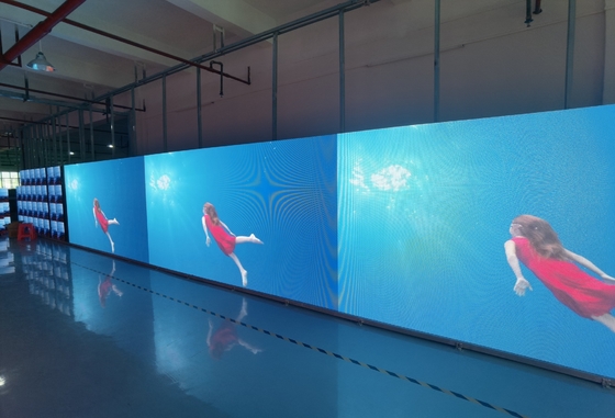 Аренда подвешенный P12 встроенный Jumbo водонепроницаемый светодиодный дисплей RGB 192x192 светодиодный модуль