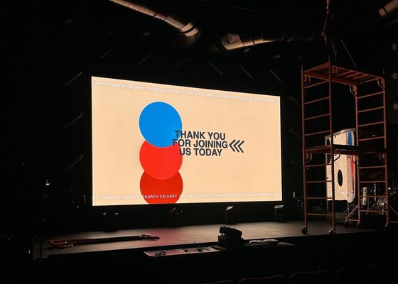 P4 Крытый светодиодный экран видеостены 4 мм SMD2121 модуль 320x160 мм