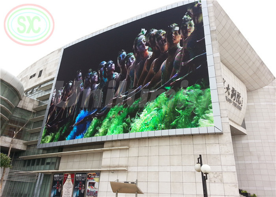 P3.91 Настраиваемый цветный RGB светодиодный дисплей для наружной рекламы Ultra HD Vision