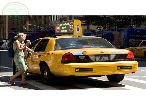 1R1G1B Конфигурации Автомобильные светодиодные вывески Дисплей 96*32 см Размер 192*64 точки Разрешение экрана LED-экрана