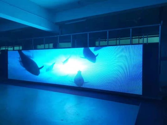 Наружный водонепроницаемый экран высокой четкости P6 LED, 8000 компакт-дисков на квадратный метр