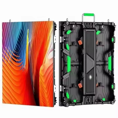 Наружная аренда Сливочный алюминиевый RGB светодиодный дисплей P3.91 водонепроницаемый многоэкранный гибкий HD SMD DC5V