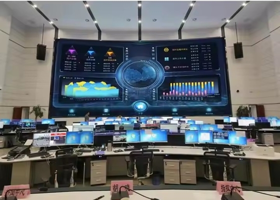 Наружная аренда Сливочный алюминиевый RGB светодиодный дисплей P3.91 водонепроницаемый многоэкранный гибкий HD SMD DC5V