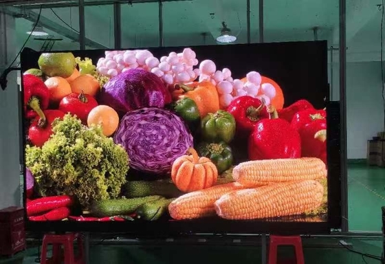 Наружная аренда Сливочный алюминиевый RGB светодиодный дисплей P3.91 водонепроницаемый многоэкранный гибкий HD SMD DC5V