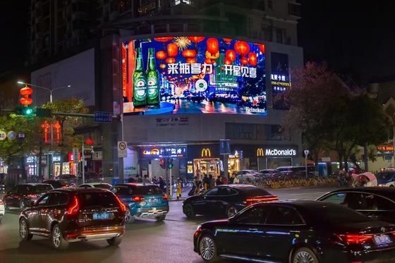 Наружное литье из алюминия Реклама RGB LED полный цвет индивидуальный дисплей Flex модуль P4 высокое разрешение