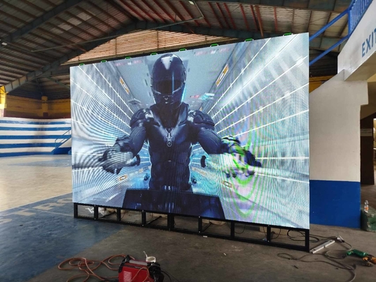 Сплавленный алюминиевый P3 RGB LED монитор внутренней серии 1/32 Мод сканирования 192*192 мм HD видеопанель