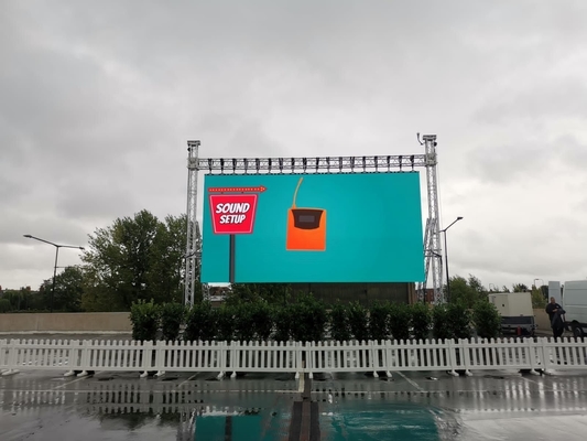 Наружный полноцветный светодиодный дисплей, гибкий, высококачественный, водонепроницаемый и свободный от задержек