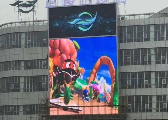 P10 Уличный светодиодный экран 10000 точек/кв.м 5000 кд/м²