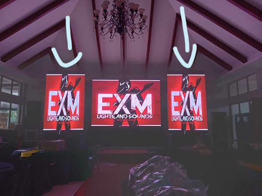 Водонепроницаемый статический цветный наружный светодиодный дисплей P16 DIP