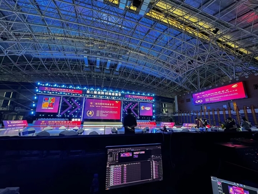 Аренда Алюминиевого литья DIP Outdoor P10 HD Wall LED Display / Led Video Wall
