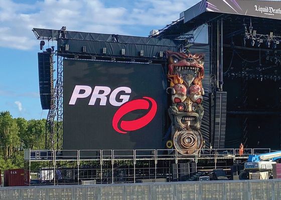 Уличный светодиодный экран P5 SMD1921, полноцветный, IP65, водонепроницаемый