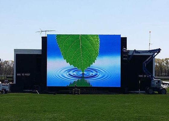 P4 Indoor LED Video Wall Screen 4mm SMD2121 IP43 Aluminum Cabinet