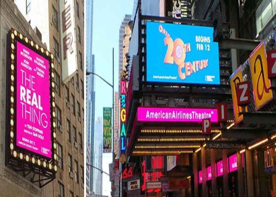 P8 Внешний водонепроницаемый светодиодный дисплей SMD 3535 полный цвет